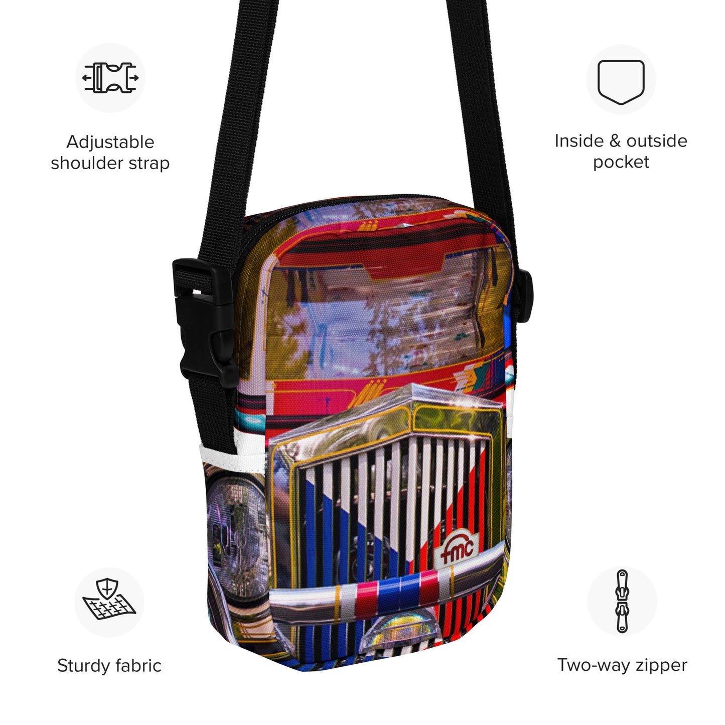 FMC Jeepney Utility Crossbody Bag