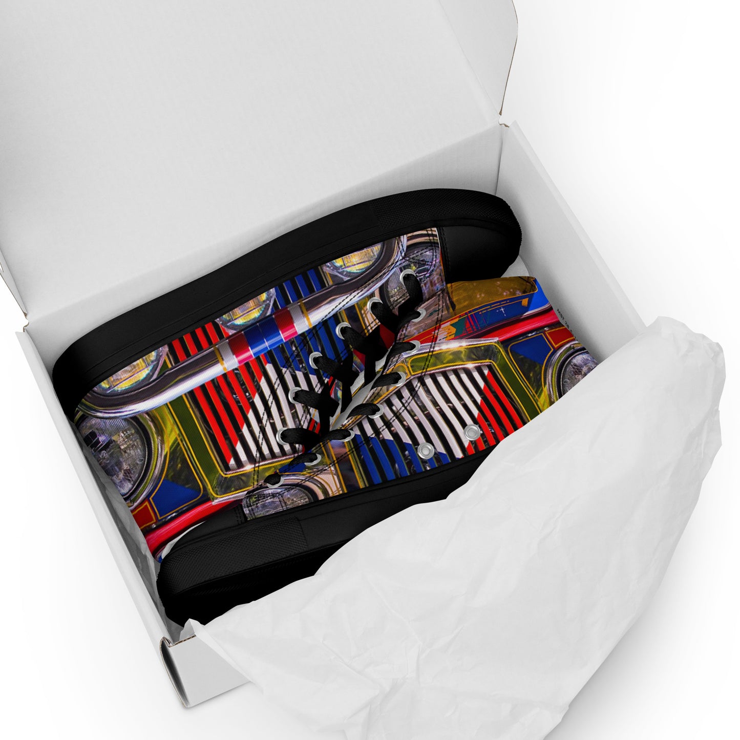 FMC Jeepney Men’s High Top Canvas Shoes