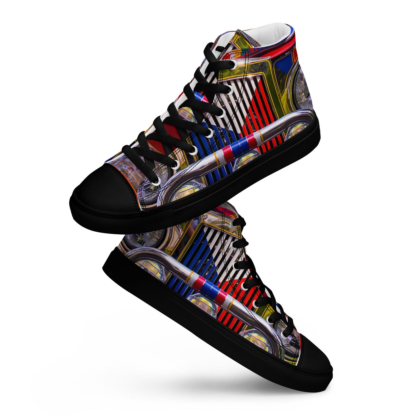 FMC Jeepney Men’s High Top Canvas Shoes