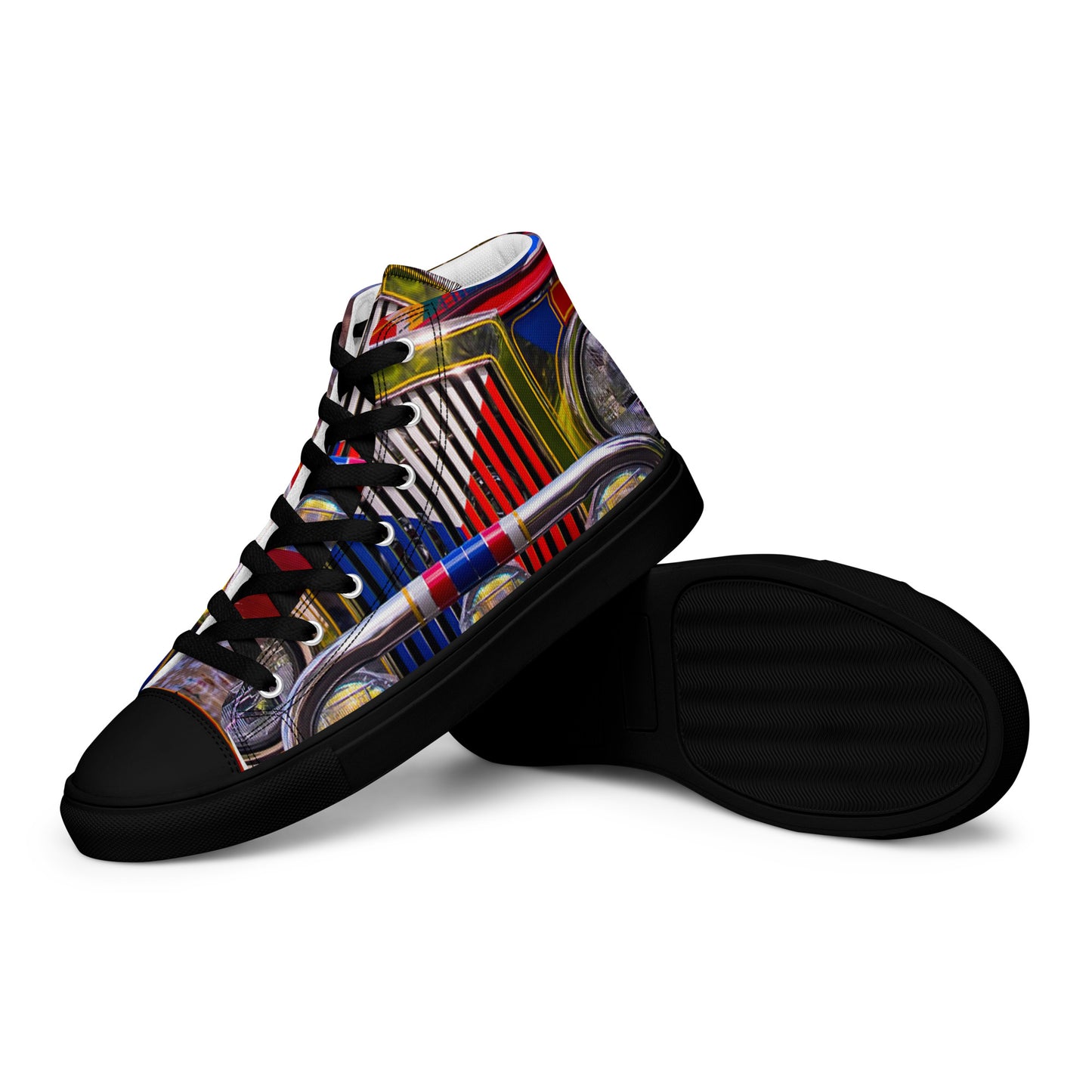 FMC Jeepney Men’s High Top Canvas Shoes