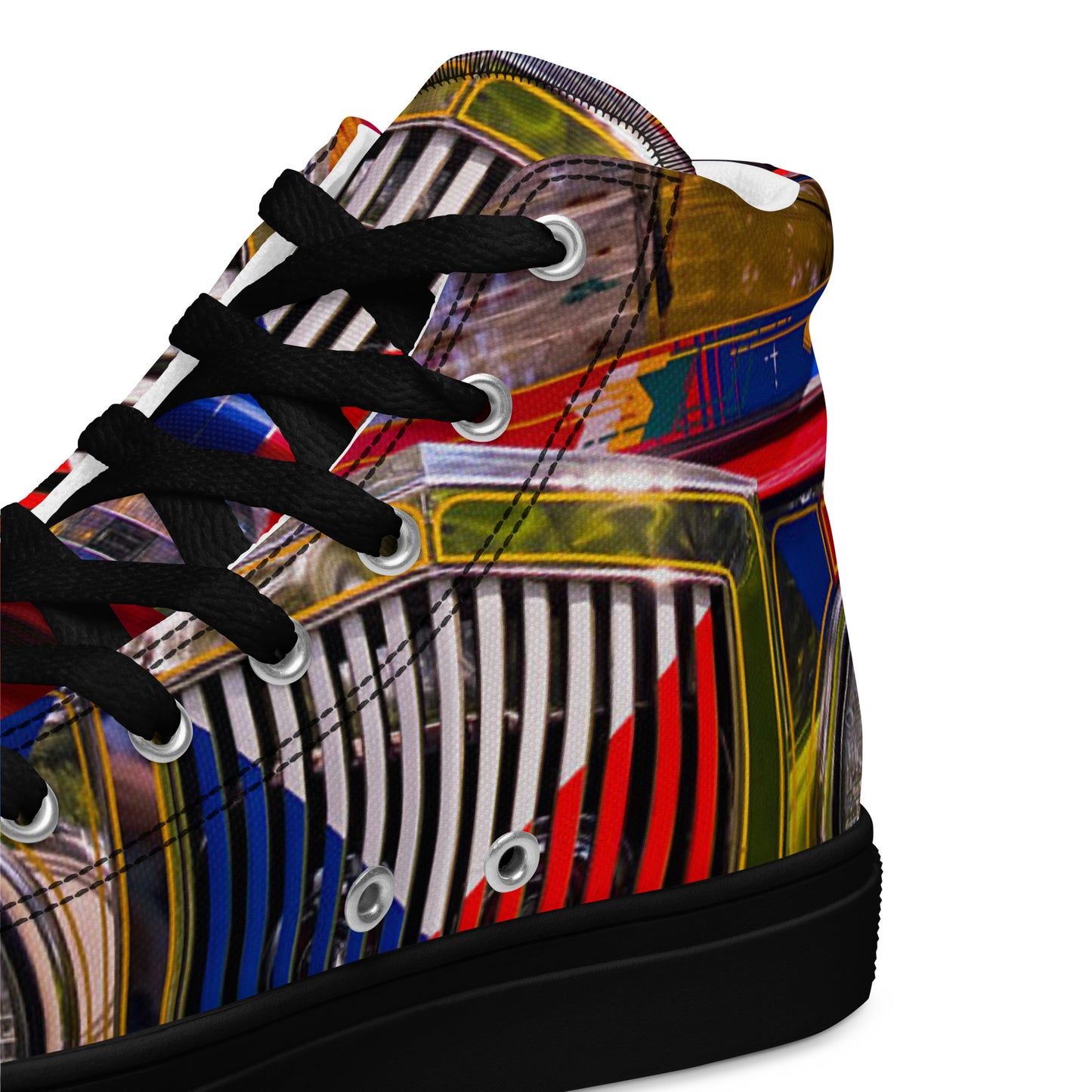 FMC Jeepney Men’s High Top Canvas Shoes