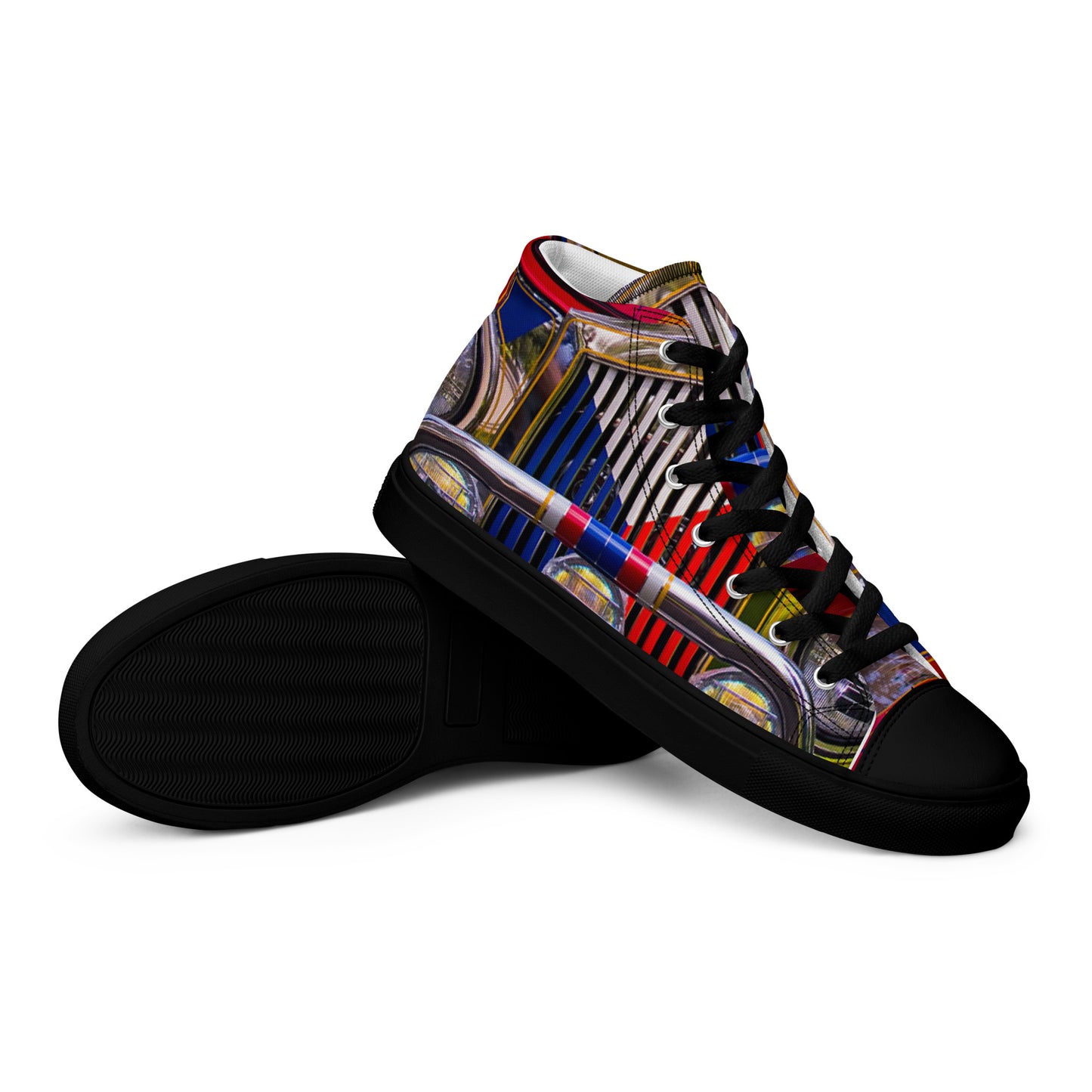 FMC Jeepney Men’s High Top Canvas Shoes