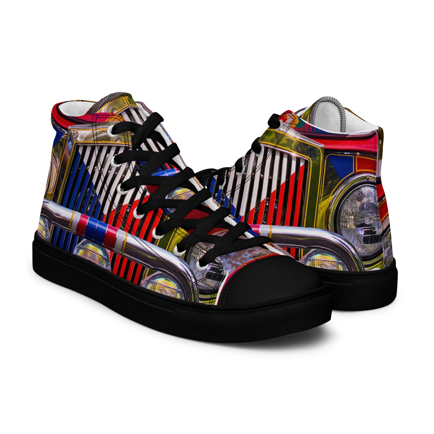 FMC Jeepney Men’s High Top Canvas Shoes