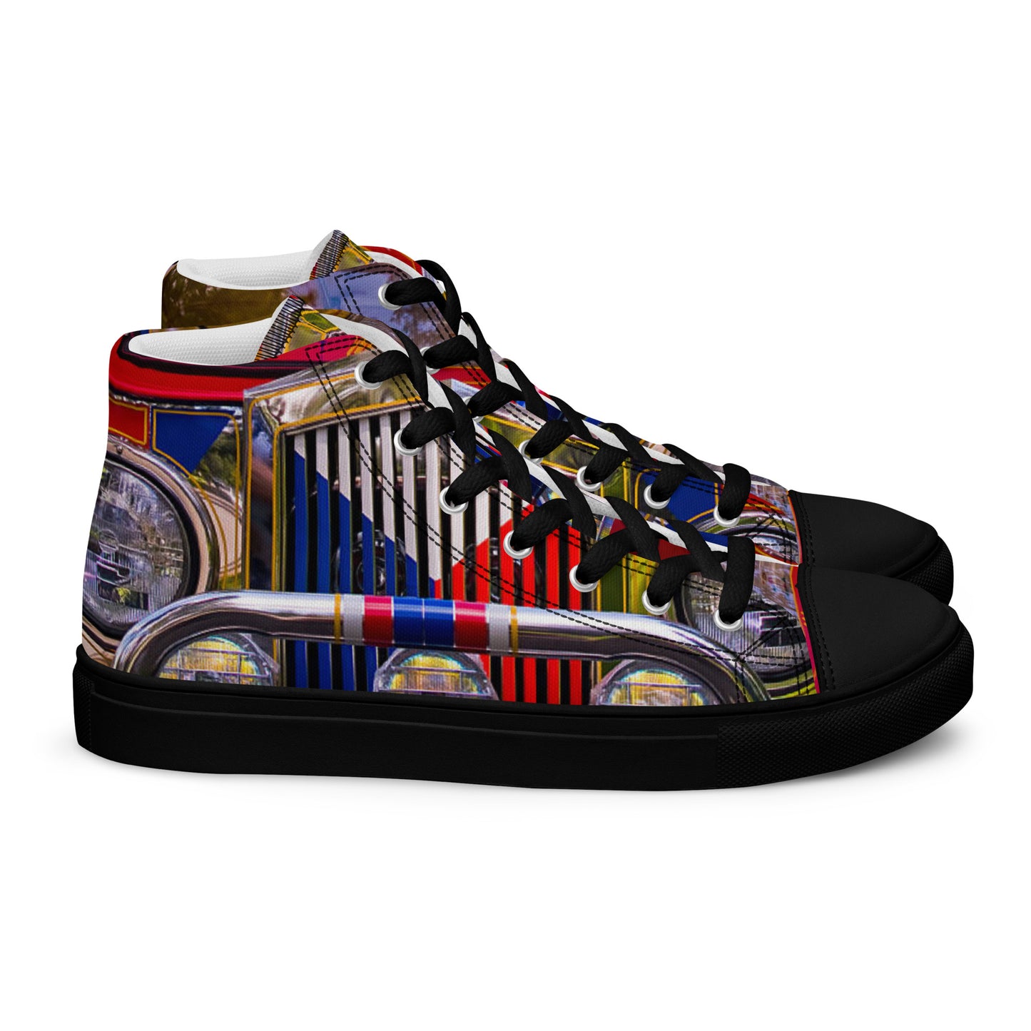 FMC Jeepney Men’s High Top Canvas Shoes