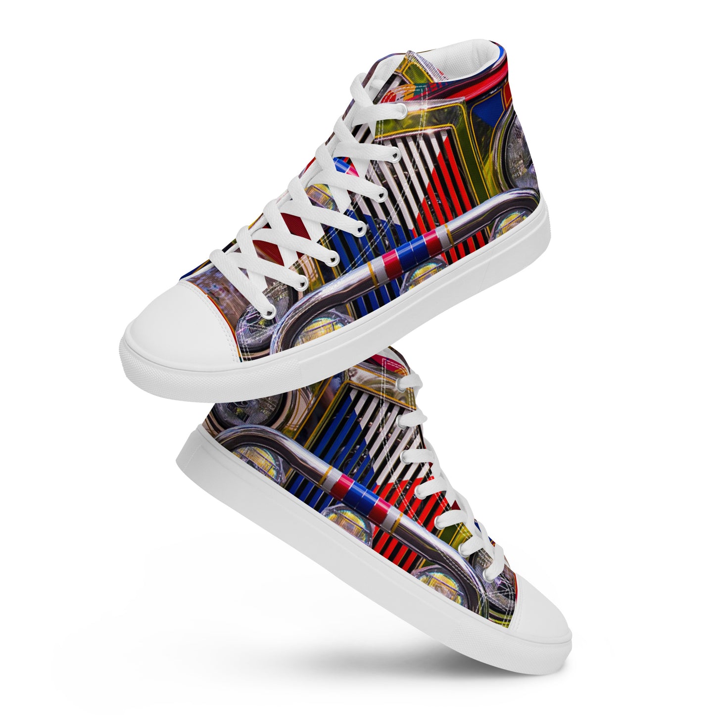 FMC Jeepney Men’s High Top Canvas Shoes