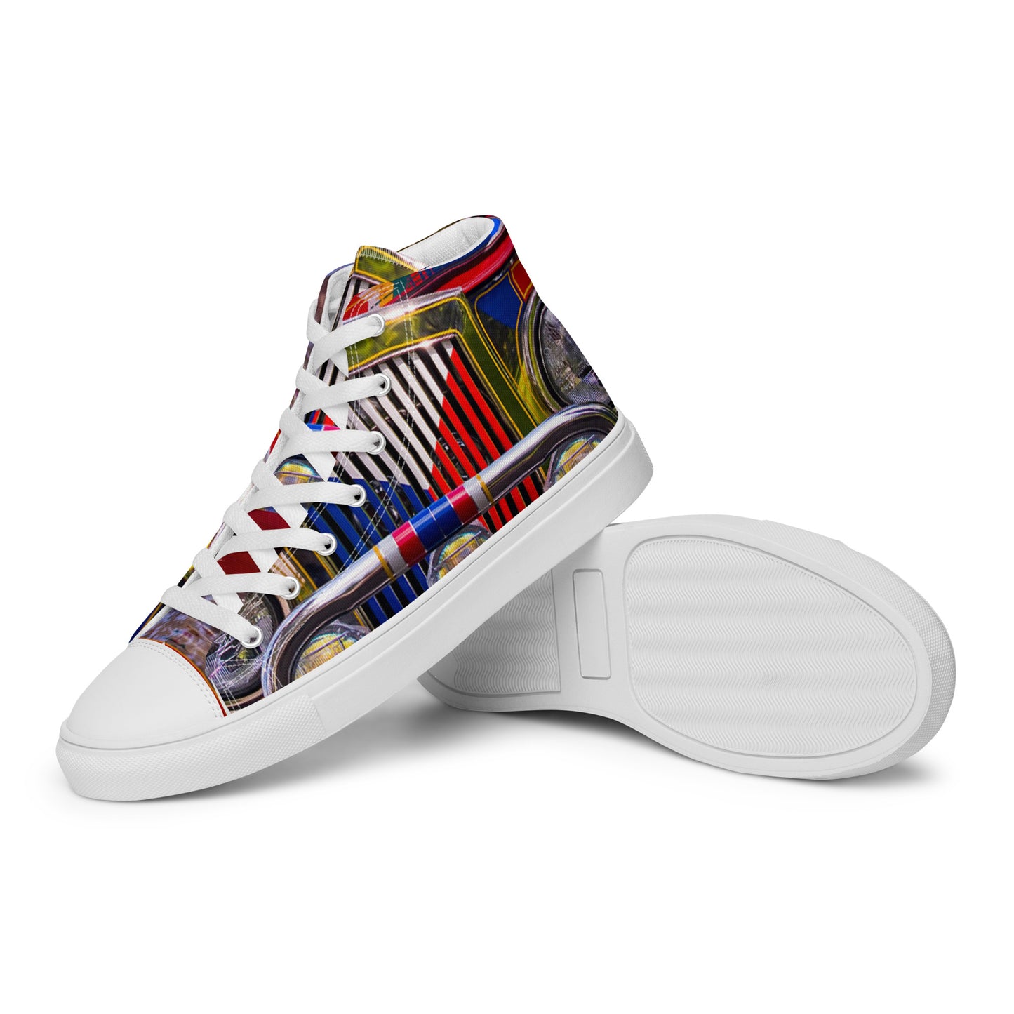 FMC Jeepney Men’s High Top Canvas Shoes