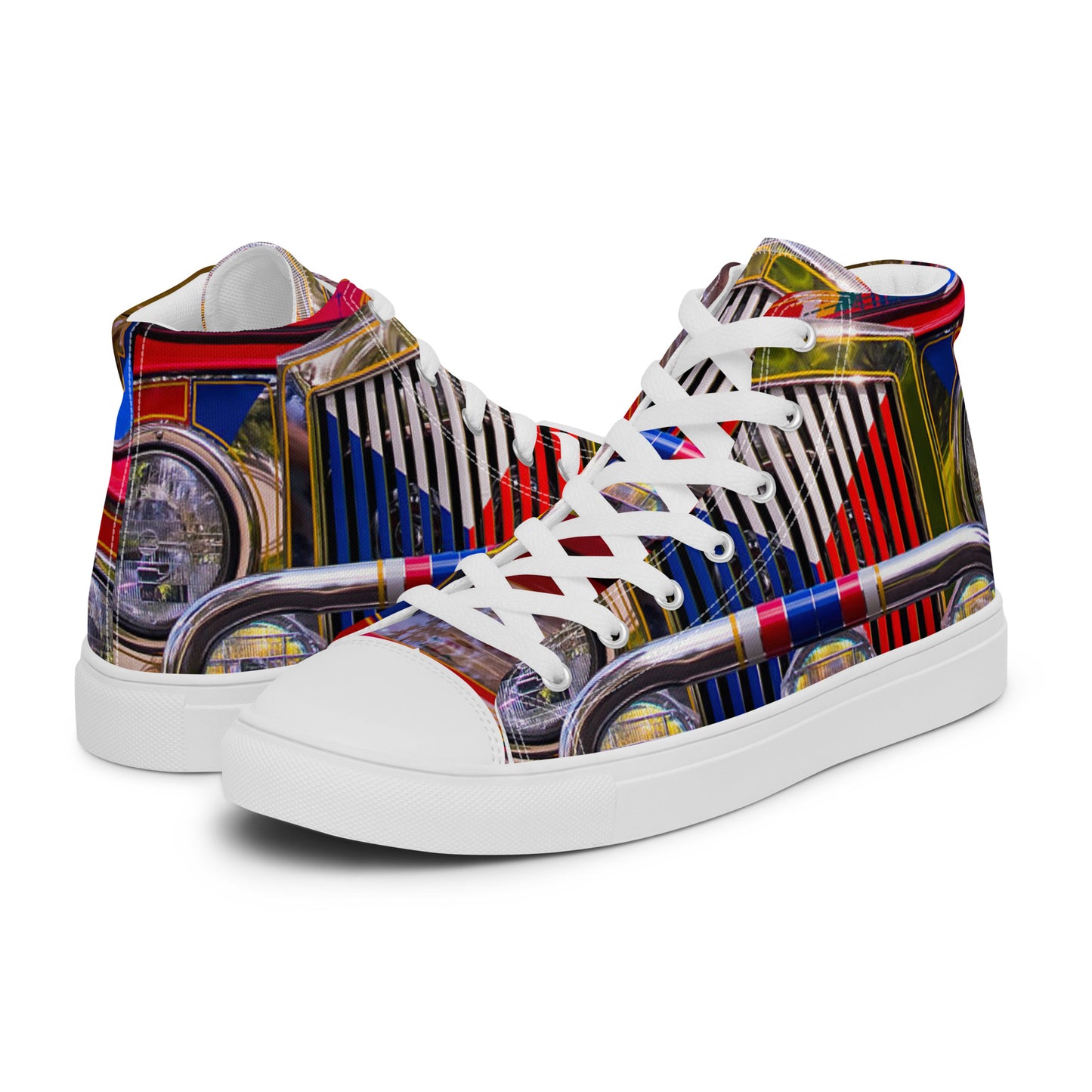 FMC Jeepney Men’s High Top Canvas Shoes