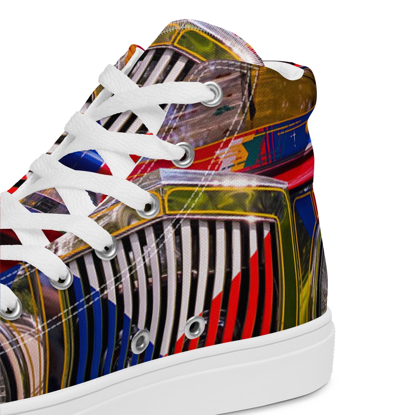 FMC Jeepney Men’s High Top Canvas Shoes