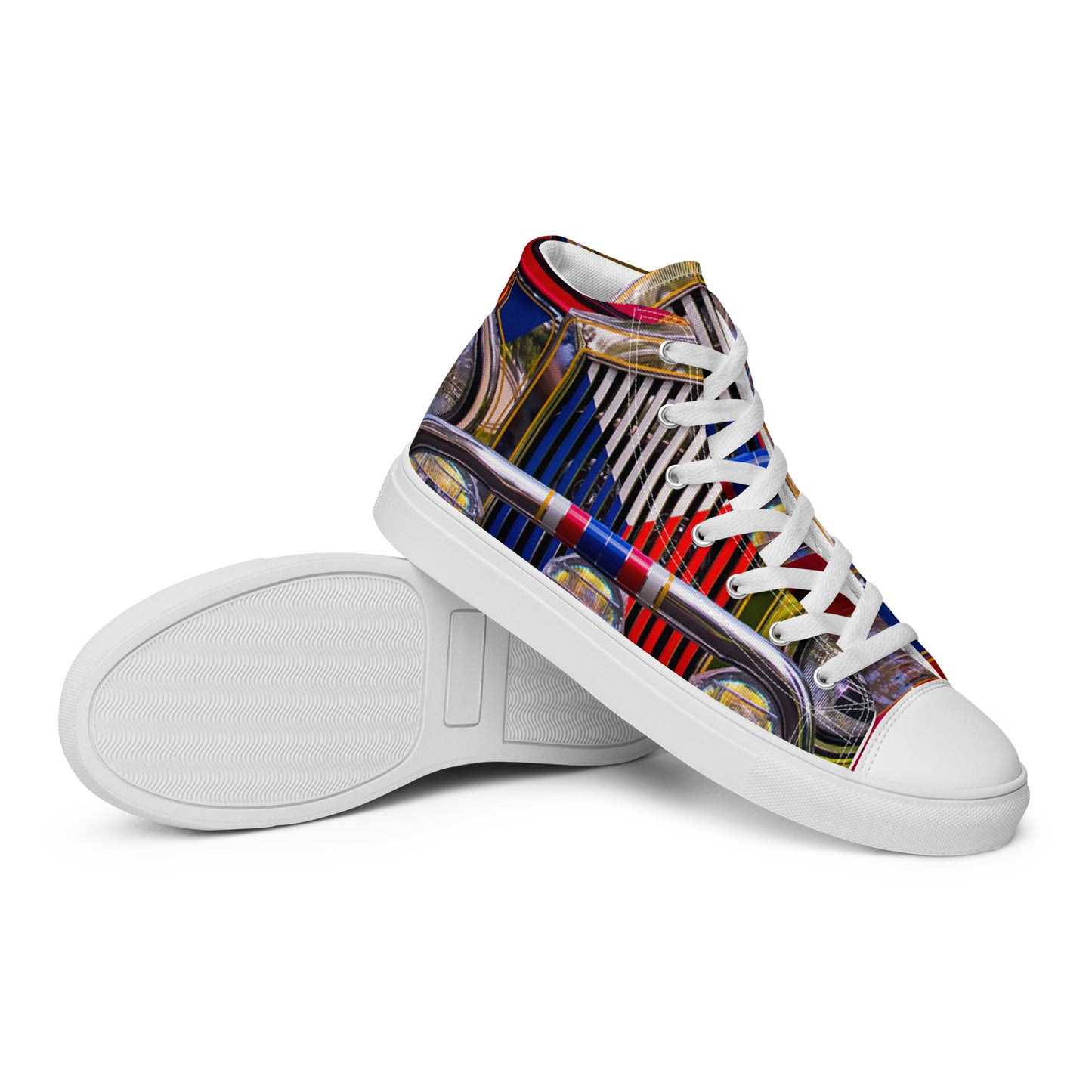 FMC Jeepney Men’s High Top Canvas Shoes