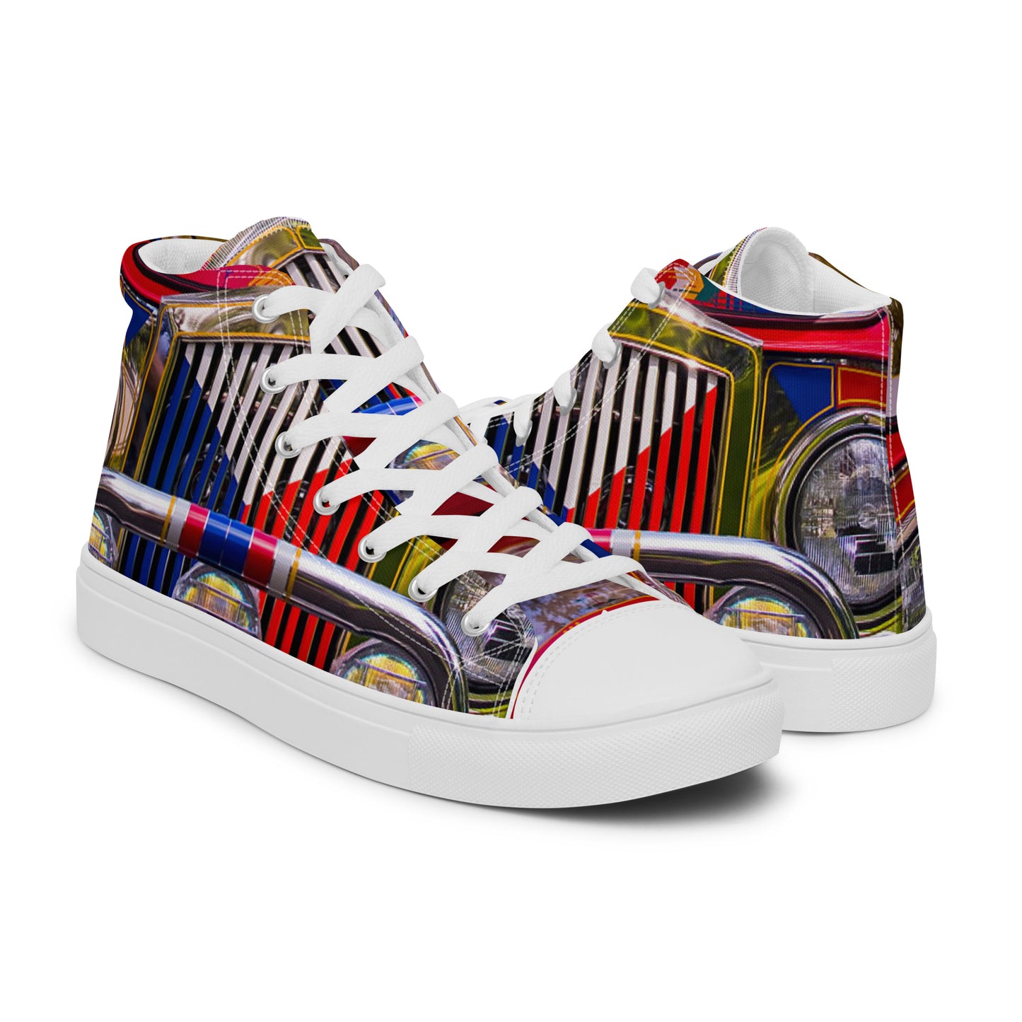 FMC Jeepney Men’s High Top Canvas Shoes