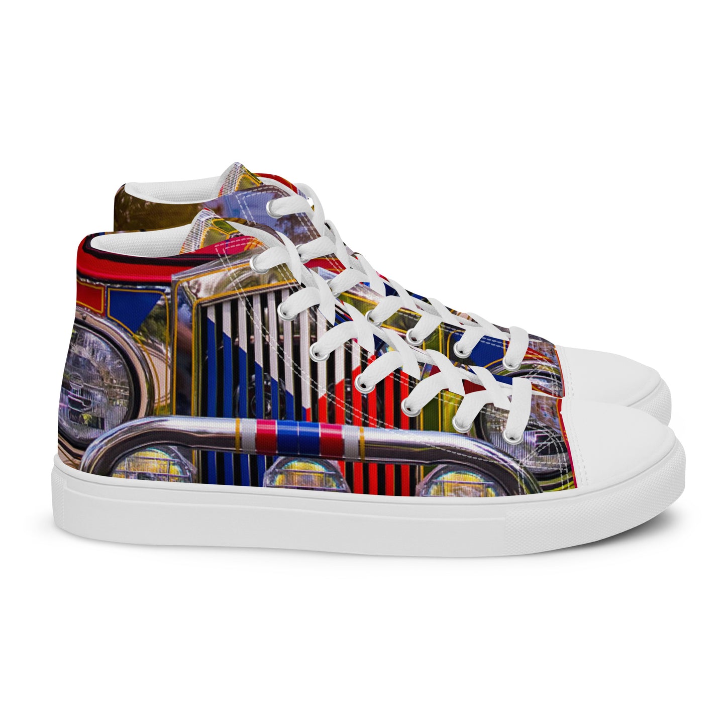 FMC Jeepney Men’s High Top Canvas Shoes