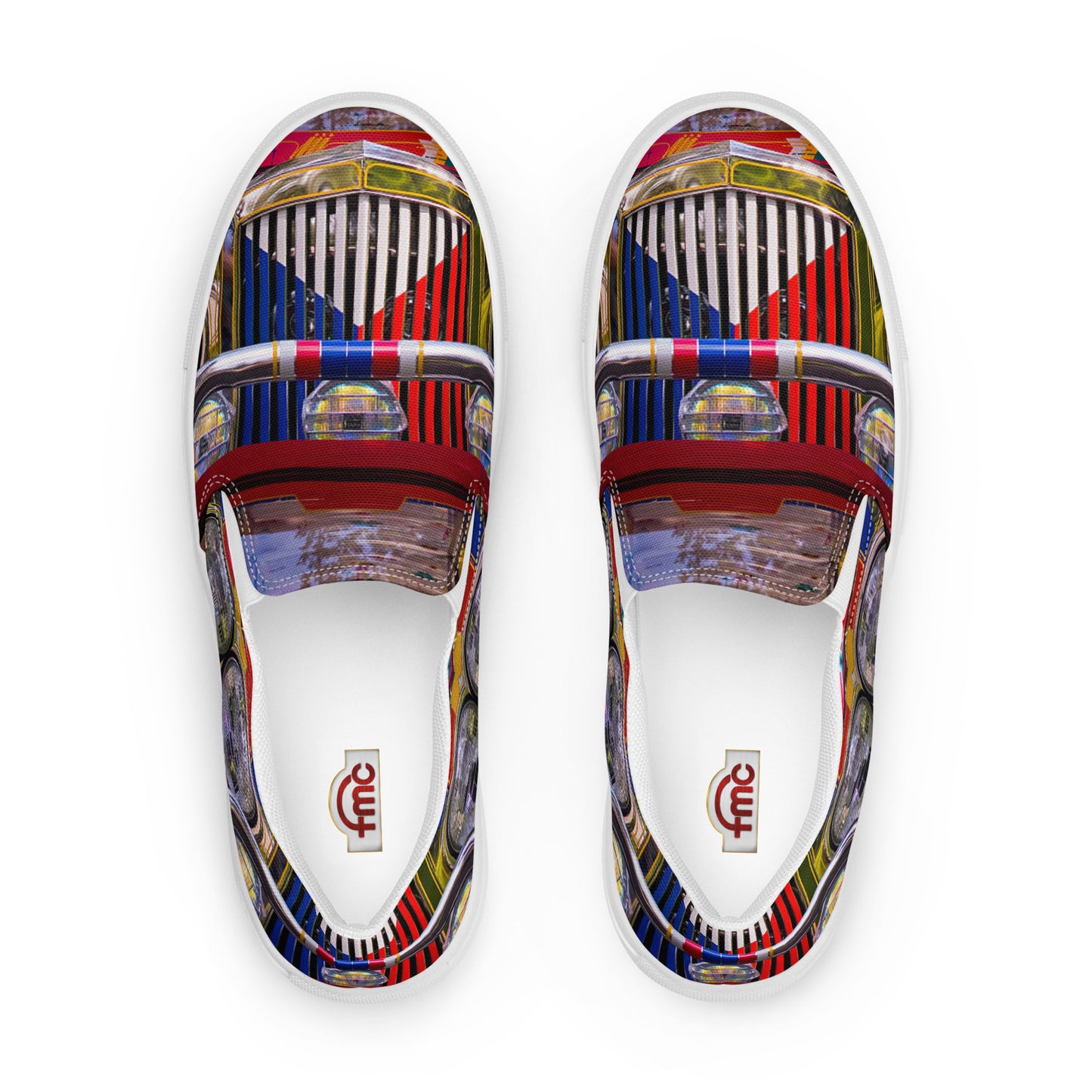 FMC Jeepney Men’s Slip-on Canvas Shoes