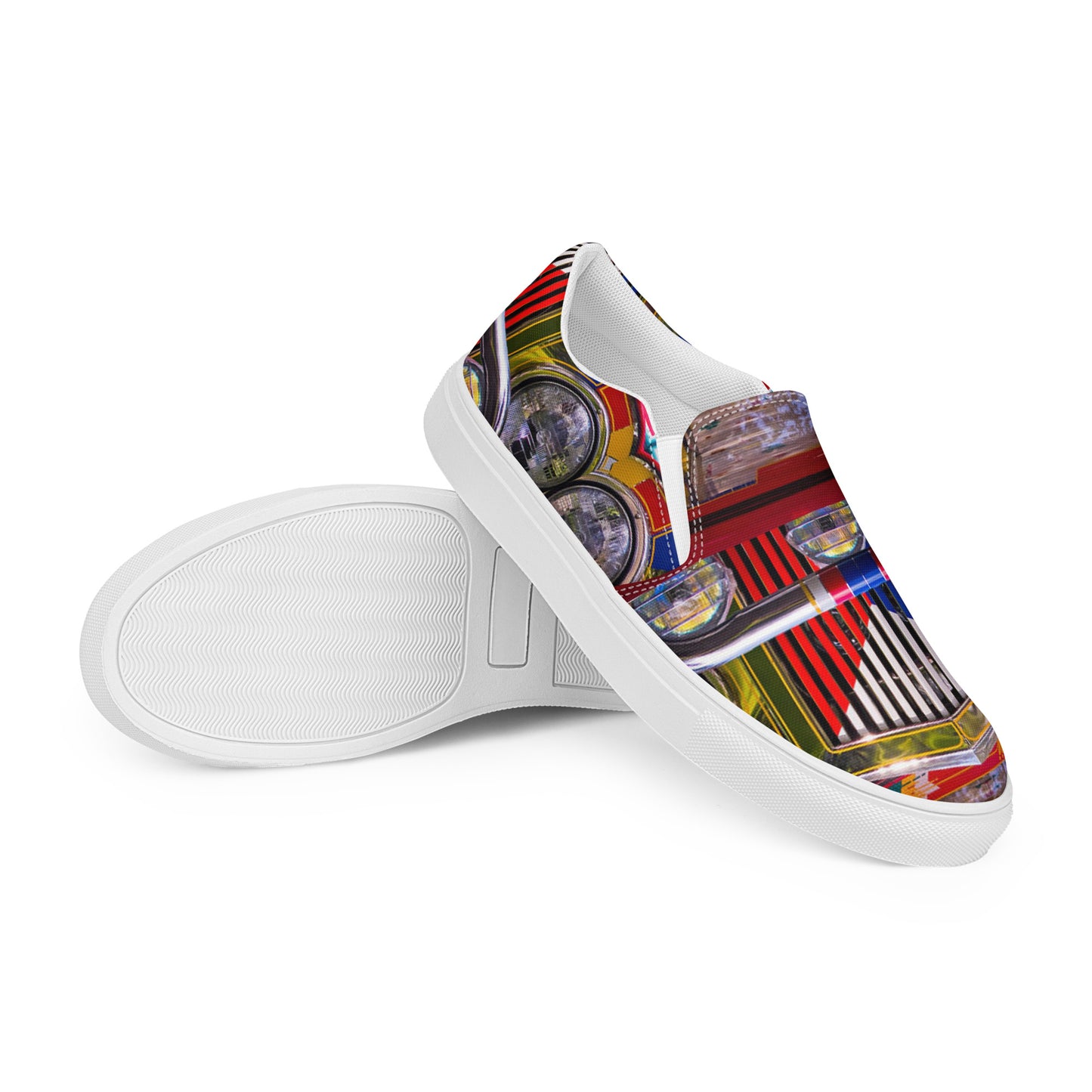 FMC Jeepney Men’s Slip-on Canvas Shoes